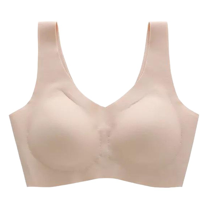 [High Quality] All-In-One Fixed Cup Thin Intimates, Seamless, Comfortable, Sports-Free, Wire-Free Vest-Style Bra