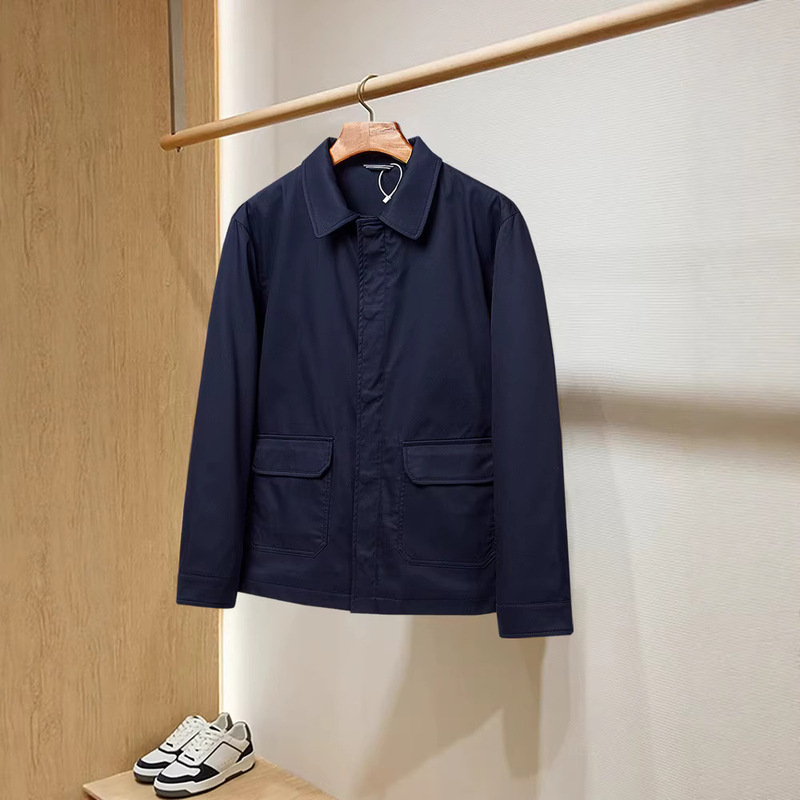 Bass Xuanying 2026 Young Luxury Minimalist Old Money Style Jacket for Men, Casual Jacket for Spring and Autumn with a High-End Feel
