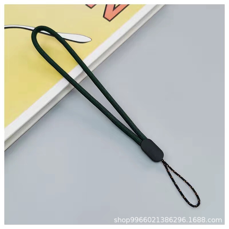 手机挂绳简约尼龙纯色长短款挂链手腕绳挂脖戴胜钥匙防丢挂件圆绳|undefined