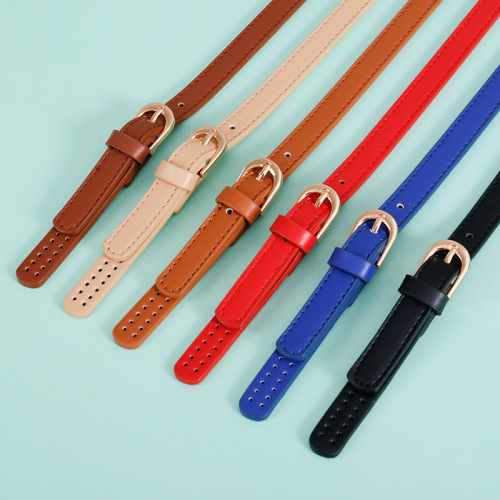 Accessories hardware adjustment bag strap portable Iengye cold leaf PU bag with oil edge portable eyelet strap accessories hand strap