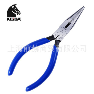 Japan KEIBA M-615 Needle Nose Pliers with Teeth Long Nose Pliers Needle Nose Pliers