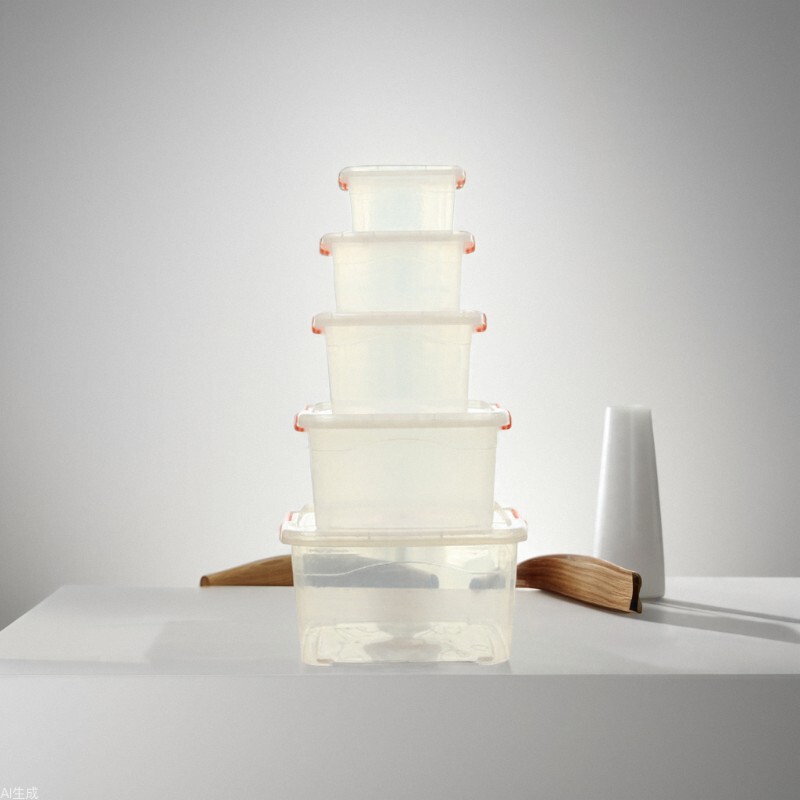 Plastic Storage Box Desktop Thickened Transparent Storage Box Sundry Storage Box Organizer Toy Box Snack Box Storage