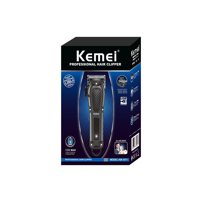 Fábrica Kemei personalizada cortadora eléctrica profesional cortadora de aceite cortadora de corte Kemei cortadora eléctrica salón de peluquería cortadora de pelo doméstica