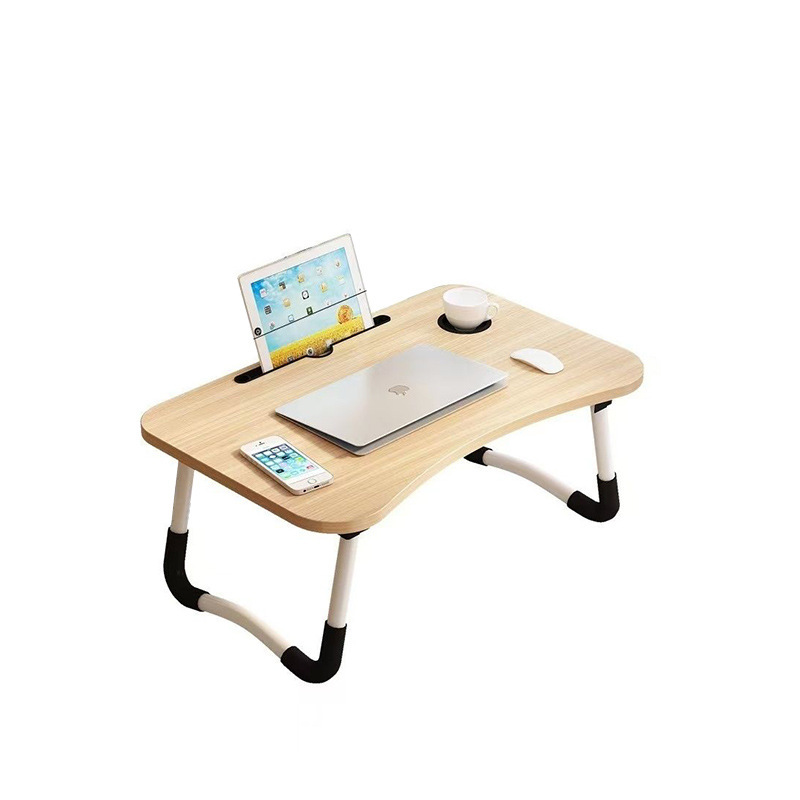 簡易折りたたみテーブル ベッドテーブル レイジーテーブル ノートパソコンテーブル 学生ライティングテーブル 小型デスク 外国貿易小型テーブル|undefined