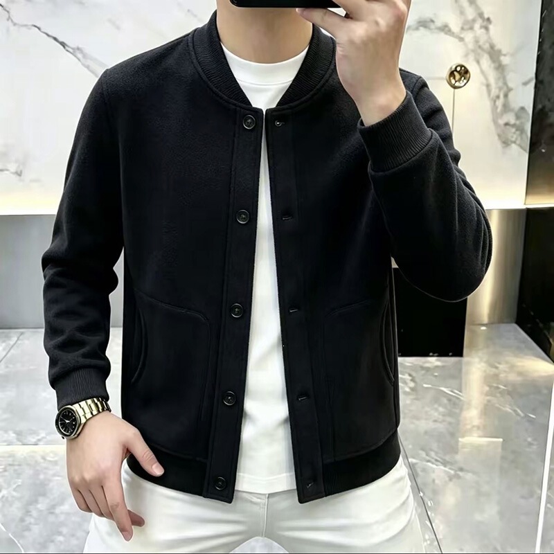 High-end, lightweight, and stylish new autumn/winter men's baseball jacket – a trendy, cool, and versatile casual piece High-end, lightweight, and stylish new autumn/winter men's baseball jacket – a trendy, cool, and versatile casual piece