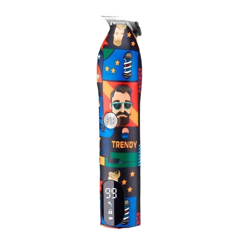 Corte de pelo eléctrico calvo artefacto auto-cortador eléctrico calvo empuje salón de pelo herramientas especiales conjunto completo transfronterizo
