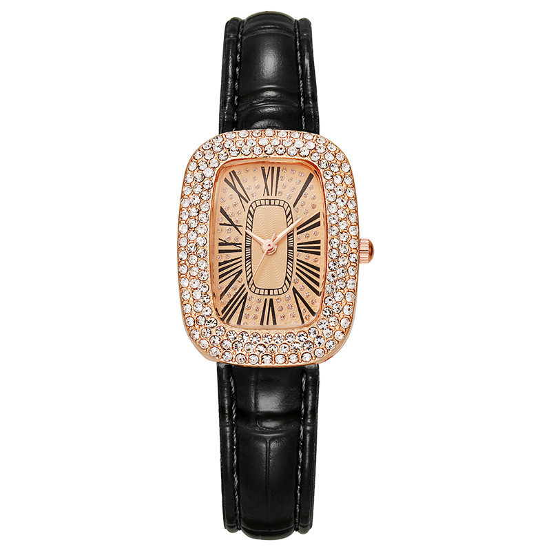 Women's Gender Vacation Simple Style Square Heart Shape Buckle Quartz Watch Women's Watches