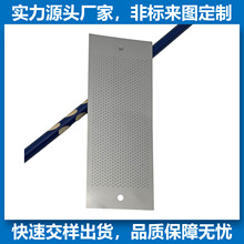 TA2微孔钛电极片 燃料电磁钛合金阳极 蚀刻精密超薄钛电极片