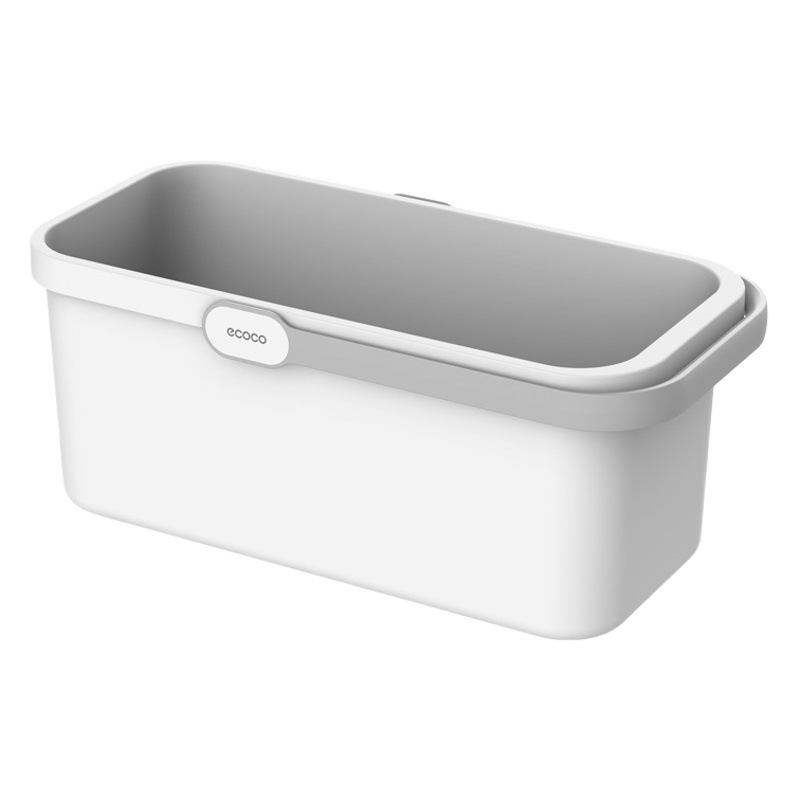 Cubo de plástico doméstico grande portátil rectangular lavabo esponja trapeador trapeador especial cubo trapeador