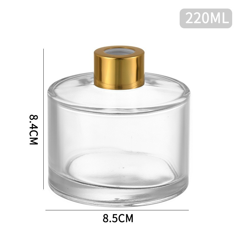 Botella cilíndrica de perfume sin fuego botella de perfume de expansión de perfumes de caña botella de perfume de difusión botella de aceite esencial perfumes de expansión de perfumes para el hogar