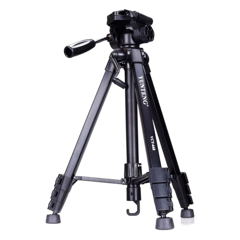 Yunteng 668 штатив зеркальная камера фото видео Фотография рыбалка лампа кронштейн проектор живой штатив