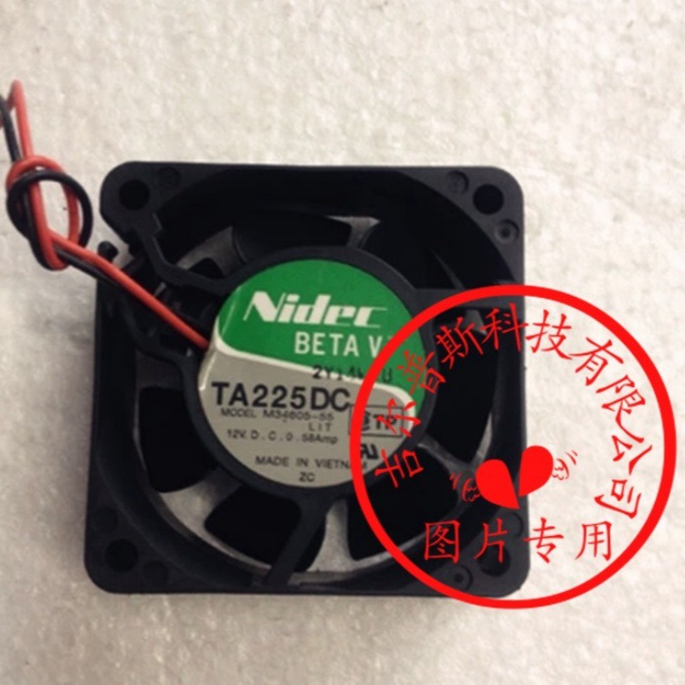 NIDEC TA225DC M34605-55/B34605-57/B34605-33 12V 0.58A风扇