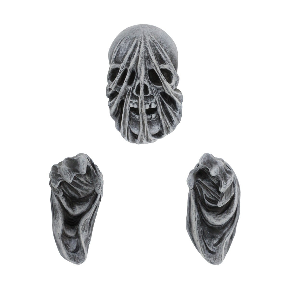 Halloween wall window scene layout ghost zombie horror party decoration hanging holiday atmosphere layout now