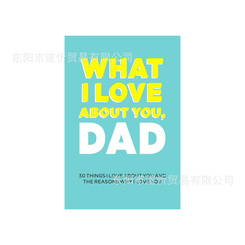 越境新商品 あなたを愛する30の理由 What I Love About You 父親と母親のためのクリエイティブなアイデア|undefined