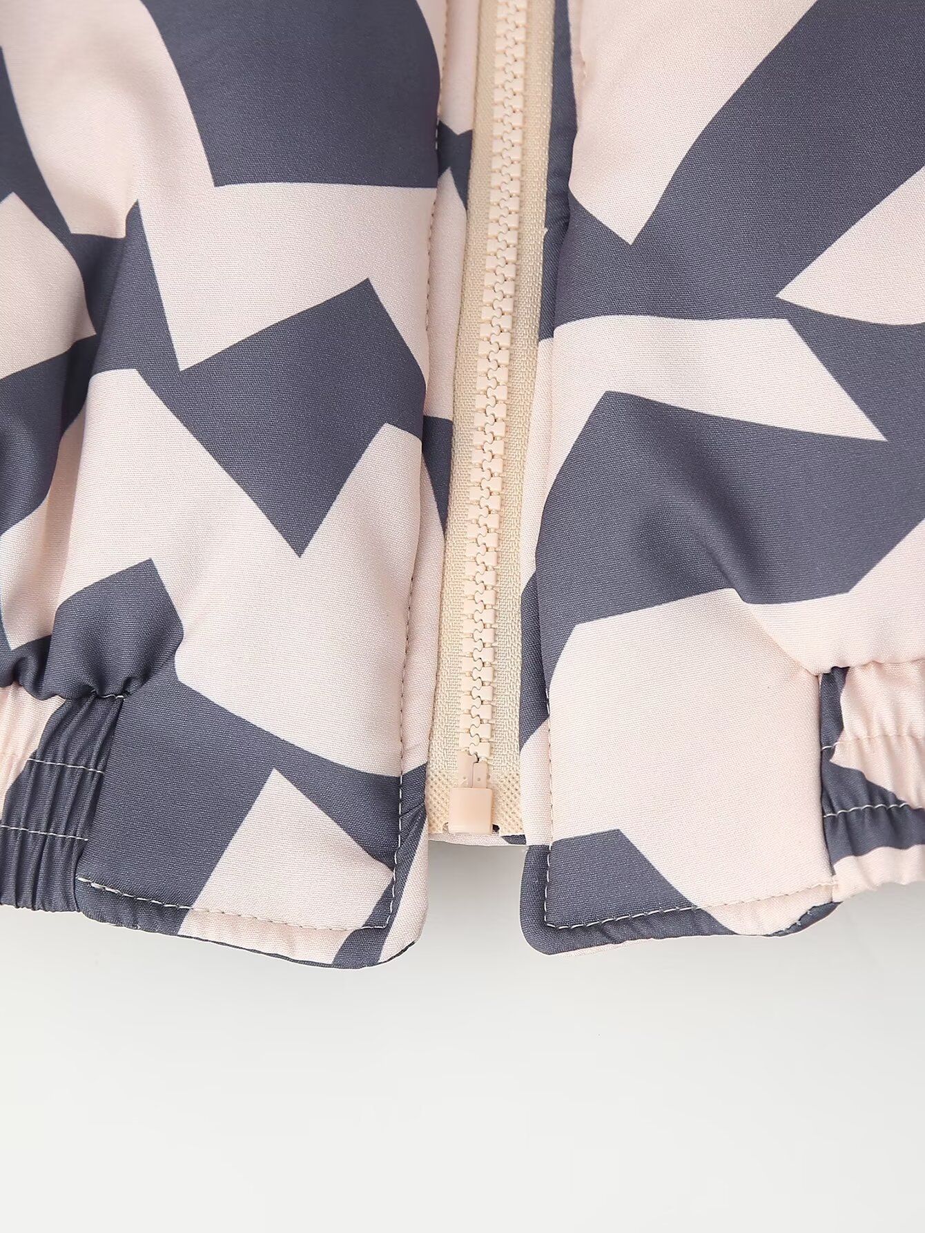 Giacca in cotone con cerniera stampata, nuova moda da strada, autunno/inverno 2024 da donna_voghion.com