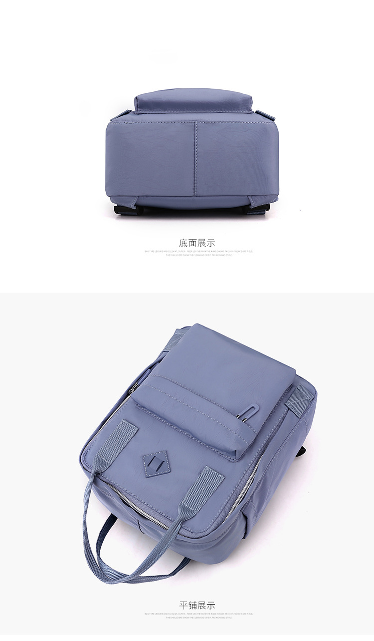 Spring 2025 new women's fashion trend backpack, large-capacity water-resistant backpack, outdoor travel handbag undefined
