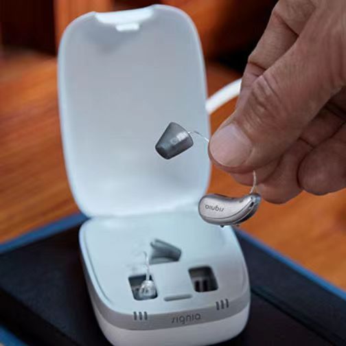 Siemens audífono flotante viaje original productos genuinos ancianos sordos oído espalda Xijia puro recargable oído volver máquina