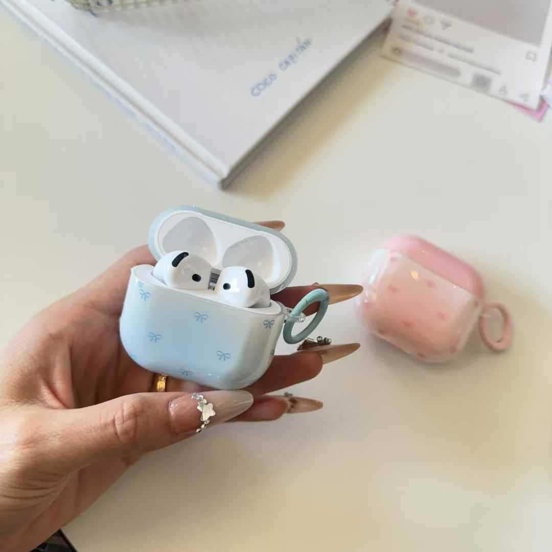 Coreano ins Gradient Star para AirPods 3 generación inalámbrica Bluetooth Pro2 auriculares cubierta 1 / 2 pareja