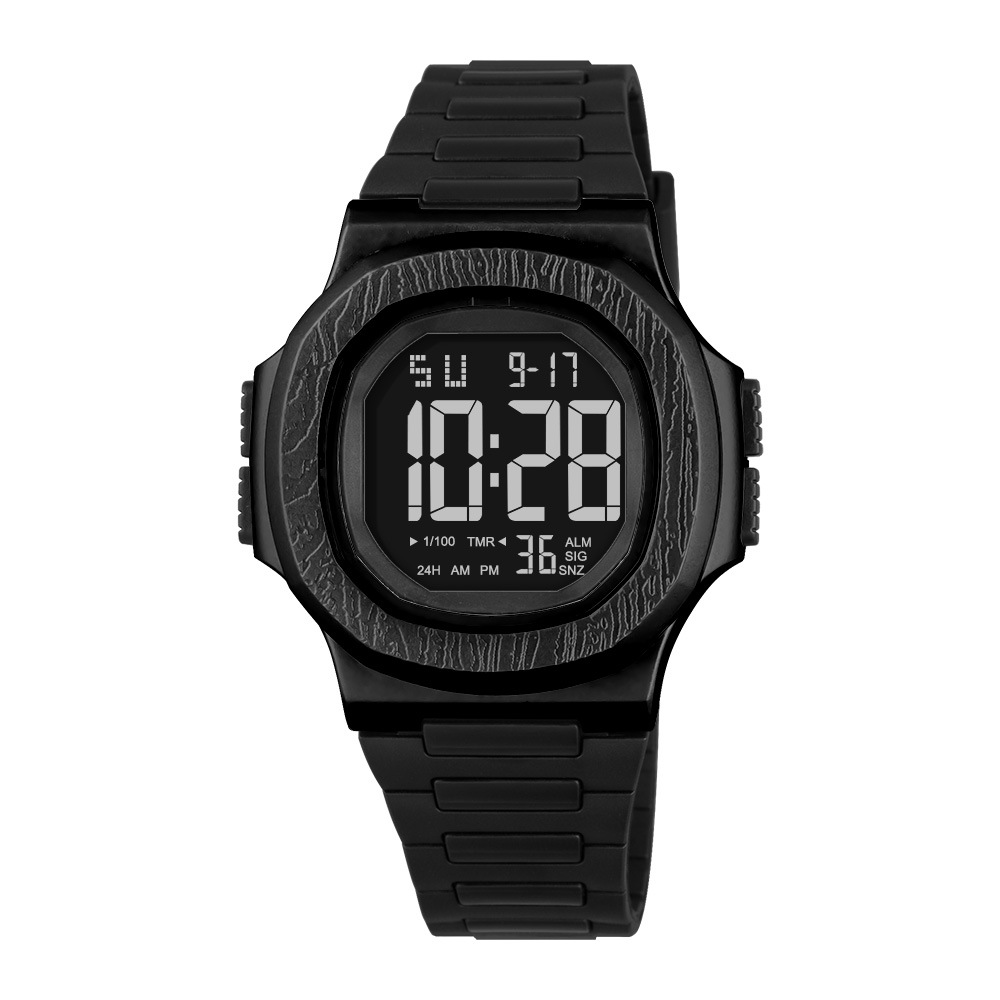 Reloj electrónico al aire libre transfronterizo para estudiantes adolescentes multifuncional alarma de luz nocturna sincronizada al por mayor