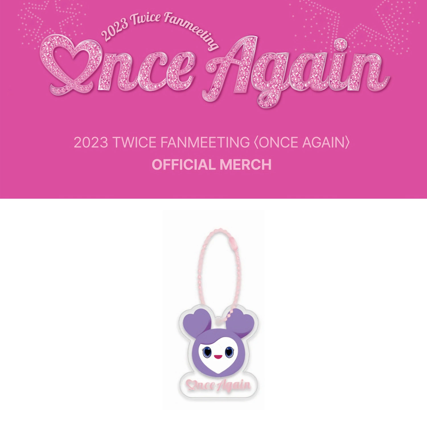 TWICE LOVELYS мультяшный образ ONCEAGAIN двухсторонний акриловый брелок‑подвеска аксессуары периферия