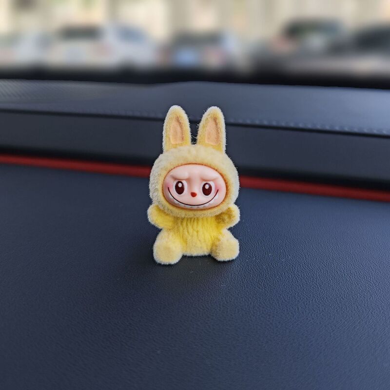 新しい座り姿勢ラブブラブ車のセンターコンソール中央制御装飾品漫画車のディスプレイ装飾品|undefined