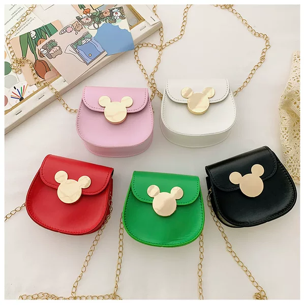 Cross-Border Children's Bags 2025 Fashionable Princess Coin Purse Stylish Girls' Shoulder Crossbody Bag Baby Accessory Bag Trendy