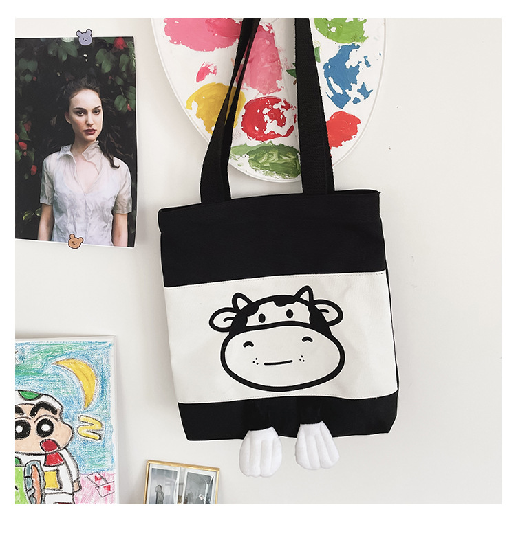 Cartoon Canvas Cute Handbag display picture 5