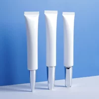 Косметический шланг белый высокий 30ml крем для глаз Упаковка 15g пробная бутылка с заостренной экструдионной трубкой pe пустая бутылка