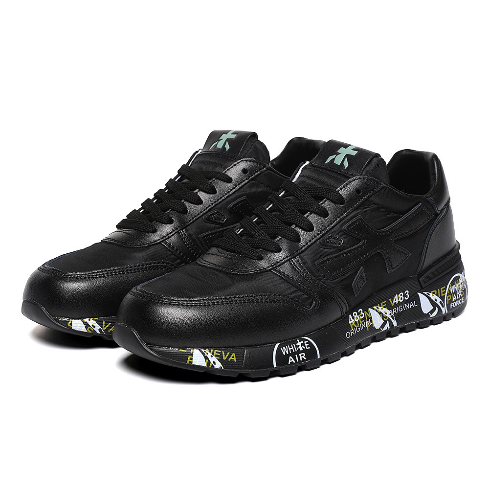 Comercio exterior transfronterizo nuevos zapatos masculinos premium, suela gruesa transpirable, zapatos deportivos casuales de cuero anti-pelú.