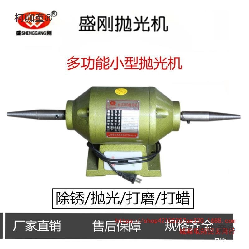 单相220V多功能台小型抛光机打磨除锈电动马达布轮尼龙切割麦太保