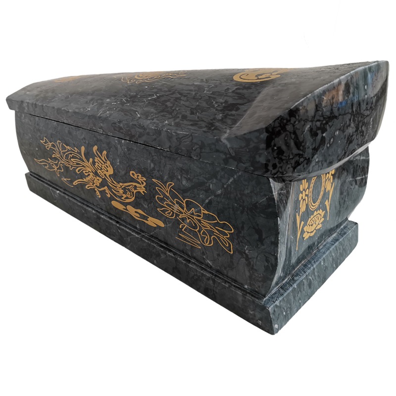 60cm棺材【30年的老厂家厂价销售】大号玉石殡葬用品新款寿材整体