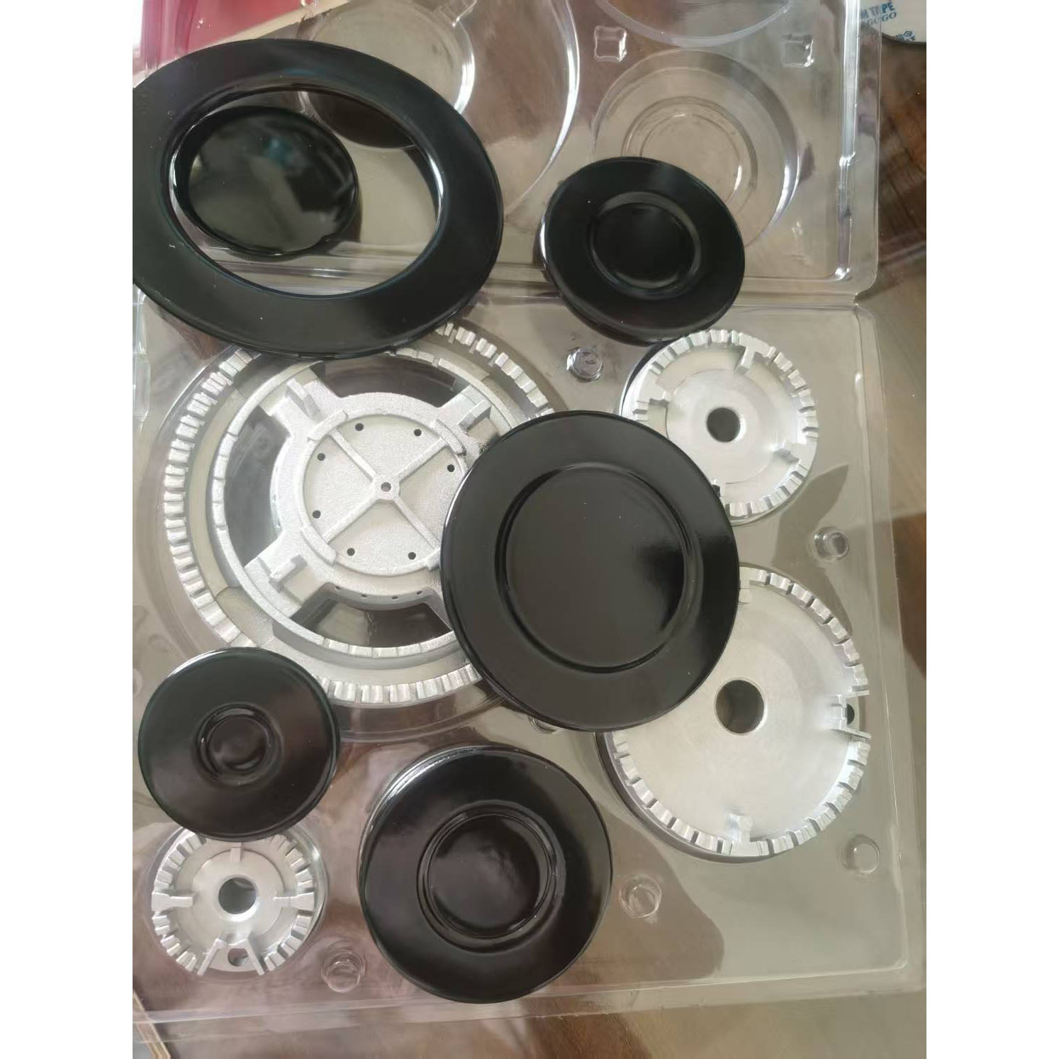 Mayorista SABAF SABAF12334 accesorios de cabezal de horno cóncavo cubierta de hierro conjunto de divisor de incendios de plástico image 4