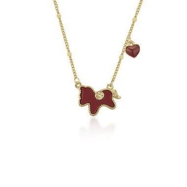 Wxj2160 pony necklace