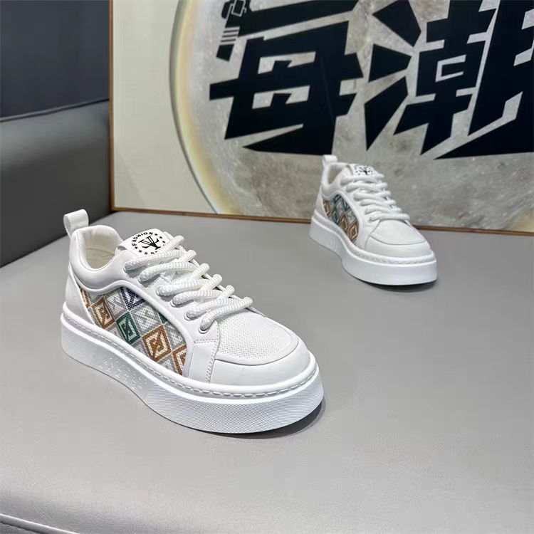 Men's Breathable Mesh Casual Shoes Versatile Lightweight Trainers_voghion.com