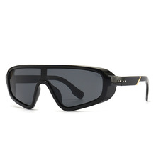 21016新款欧美潮流时尚百搭街拍男女士太阳眼镜滑雪镜防风糖果色