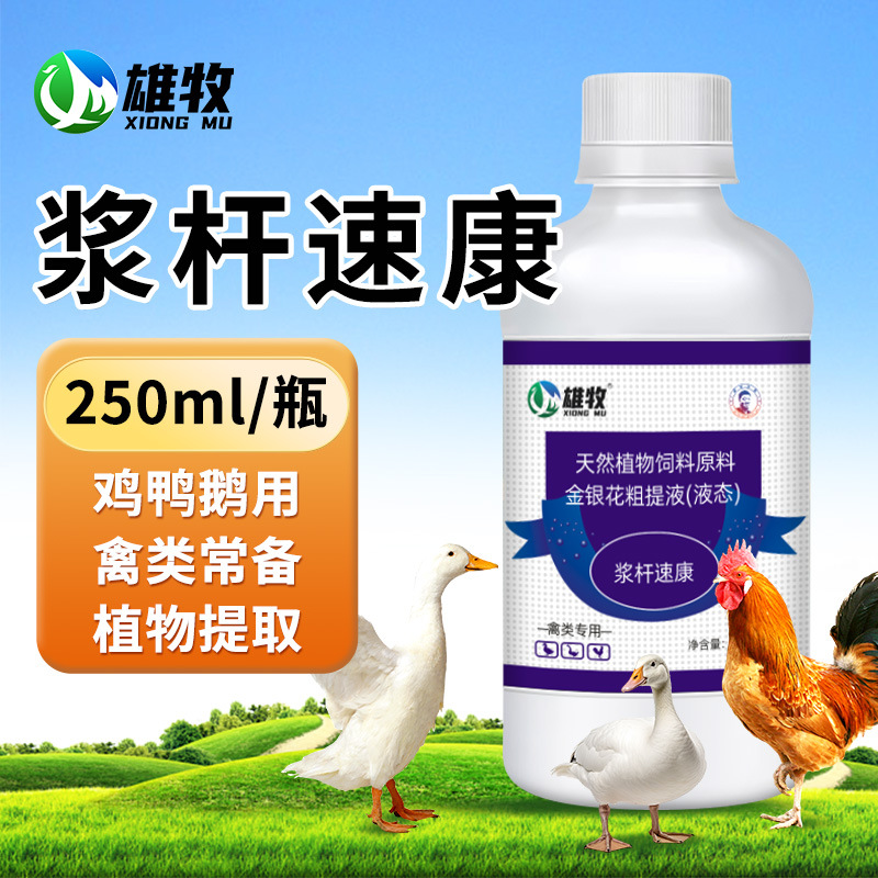 【雄牧】浆杆速康养殖通用产品饲料添加剂鸡鸭鹅专用