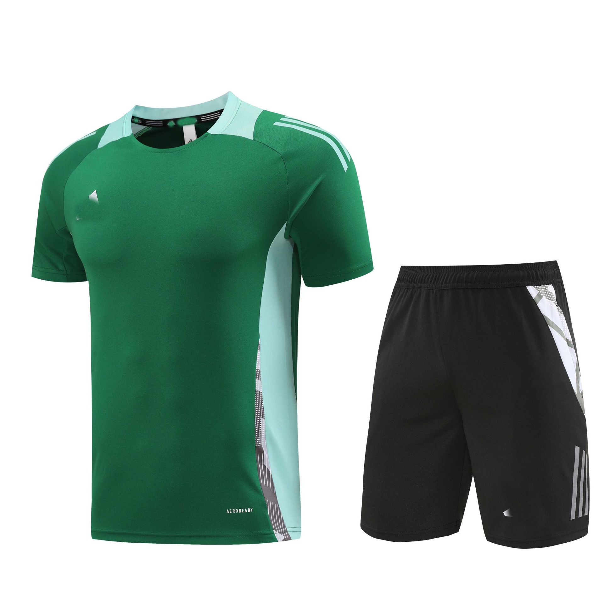 24-25 uniformes de fútbol, trajes casuales, deportes de secado rápido para hombres, camisetas de fútbol de manga corta, uniformes de competición, el equipo establece el número de impresión Z