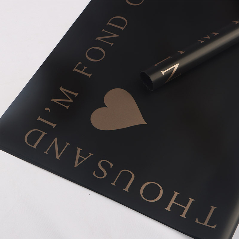 핫 스탬핑 귀족 진심 어두운 검정 20장/팩, 56cm*56cm