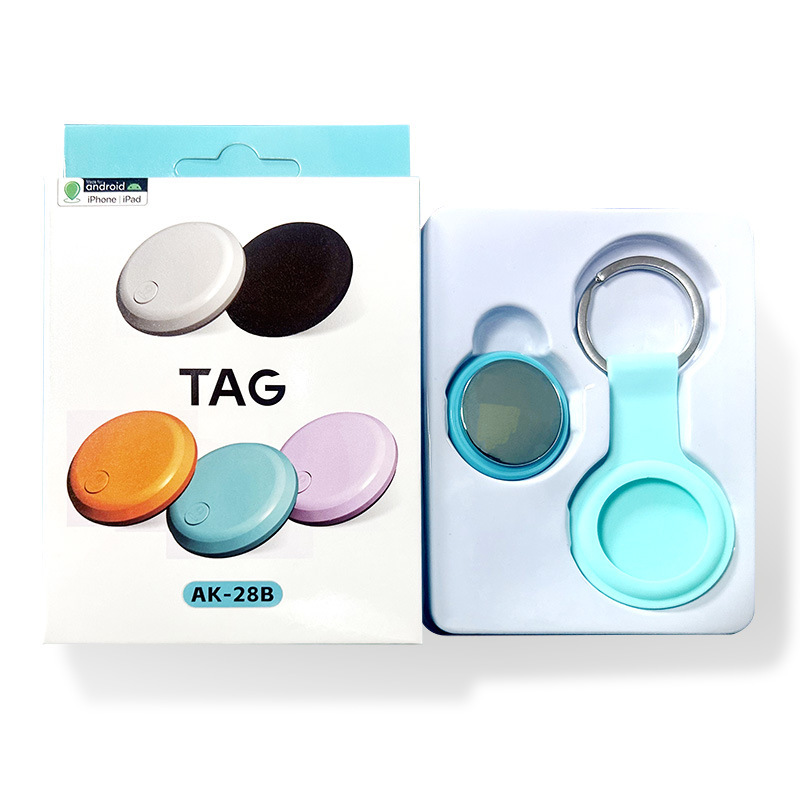 Localizador Airtag transfronterizo llavero de coche airtag para posicionamiento global mochila para mascotas billetera dispositivo anti-pérdida