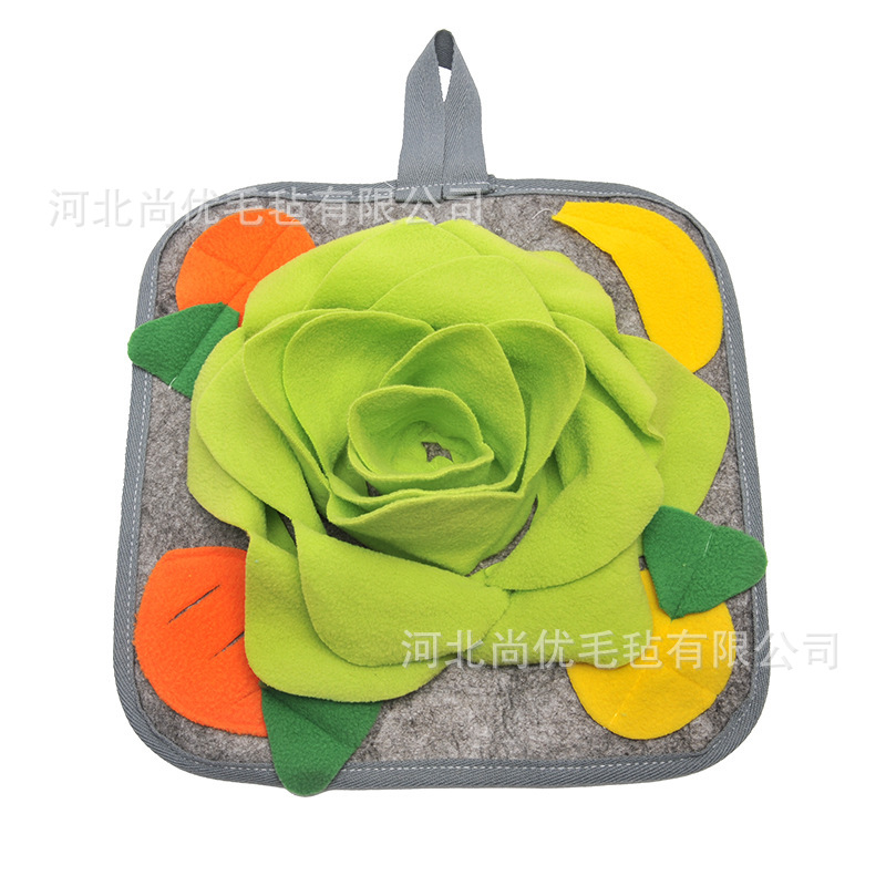 Spot almohadilla para olfatear para mascotas transfronterizas, juguetes educativos para perros y gatos, almohadilla para forrajeo para perros, almohadilla para comida lenta y anti-asfixia