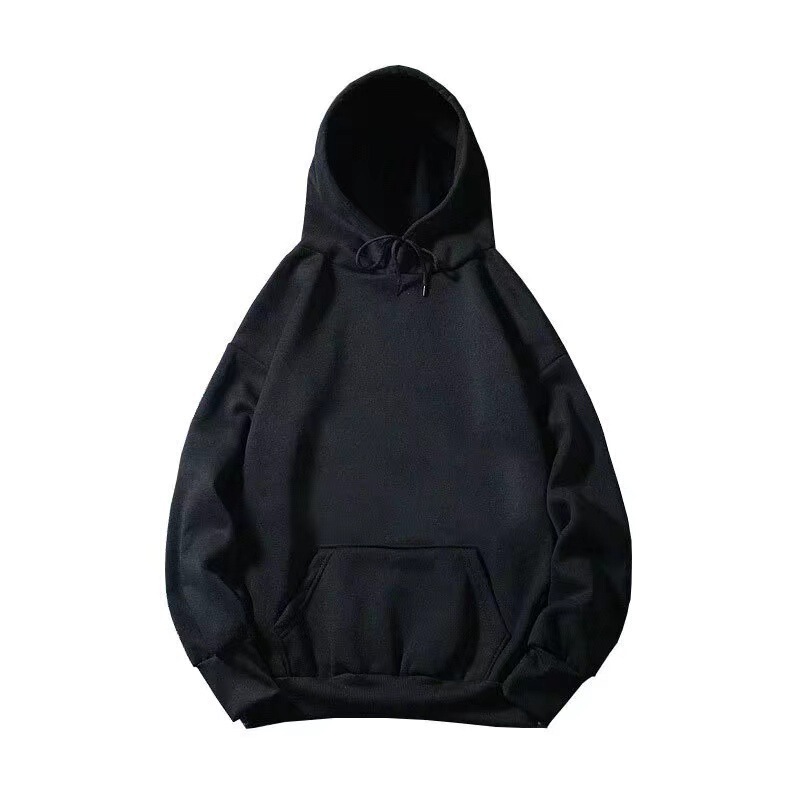 New Loose Blank Hoodie Export Fleece-lined Pure Color Spring & Fall Trendy Brand Sweatshirt HoodieDIY Pattern Icon New Loose Blank Hoodie Export Fleece-lined Pure Color Spring & Fall Trendy Brand Sweatshirt HoodieDIY Pattern Icon