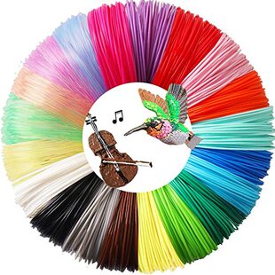 Vacuum/Tie Tie Packaging 3D Printing Pen Consumables Pla Consumables 20 Colors Mix and Match 1.75mm Supports Selection