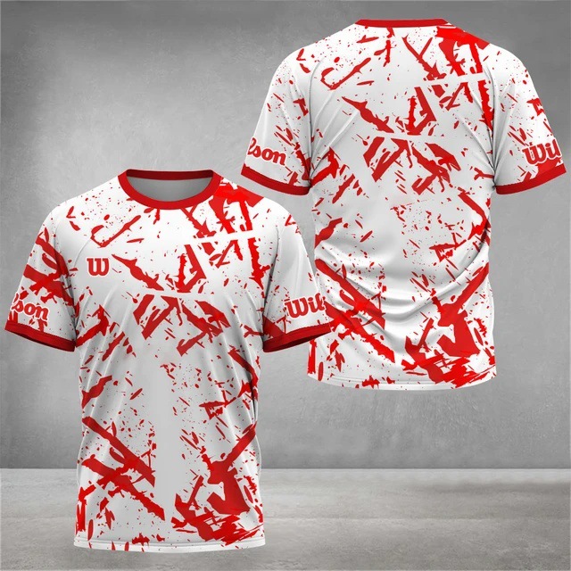 2025 venta caliente moda 3D impresión digital verano hombres deportes deportes suelta transpirable manga corta cuello redondo camiseta