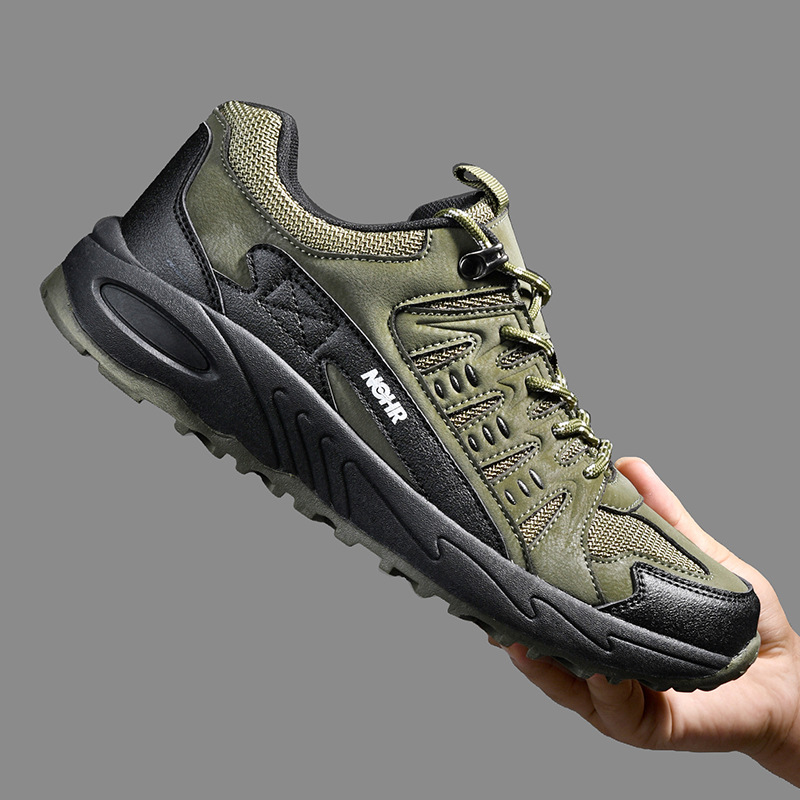 Zapatos de viaje al aire libre para hombres, zapatos de senderismo antideslizantes transpirables, zapatos de montaña deportivos de baja altura para parejas