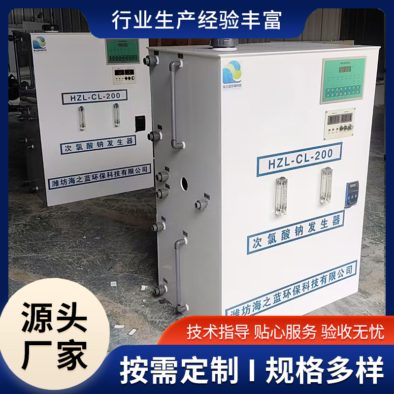200型次氯酸钠发生器一体机 水处理杀菌装置 自来水厂加药机械