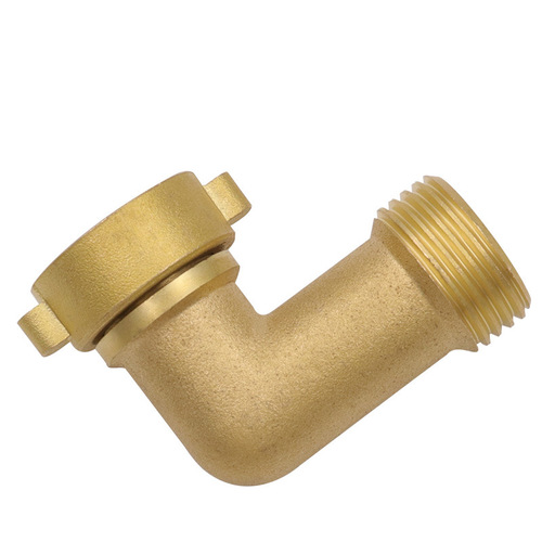 Wholesale garden hose 90 degree elbow connector garden water pipe elbow connector brass elbow movable interface