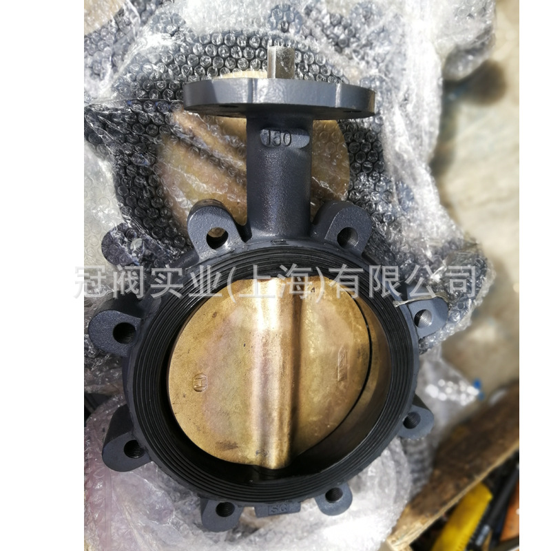 船用無驅(qū)動器蝶八孔凸耳式蝶閥