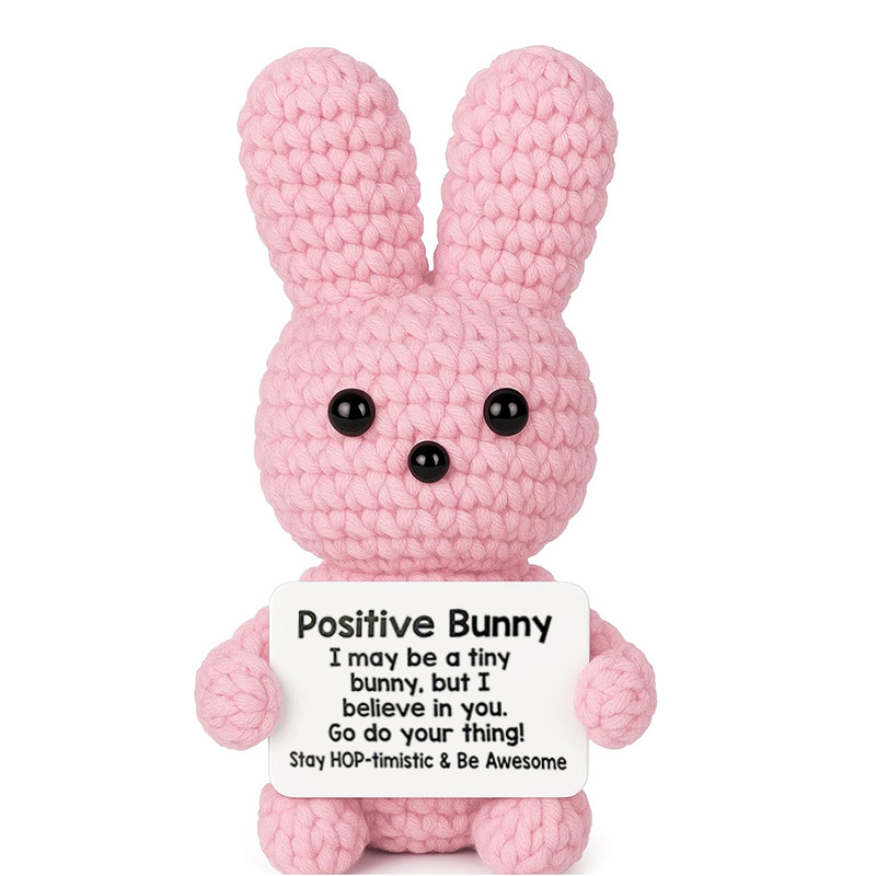 Muñeco Tejido a Mano de Felpa Decorativo para Escritorio y Regalo image 113