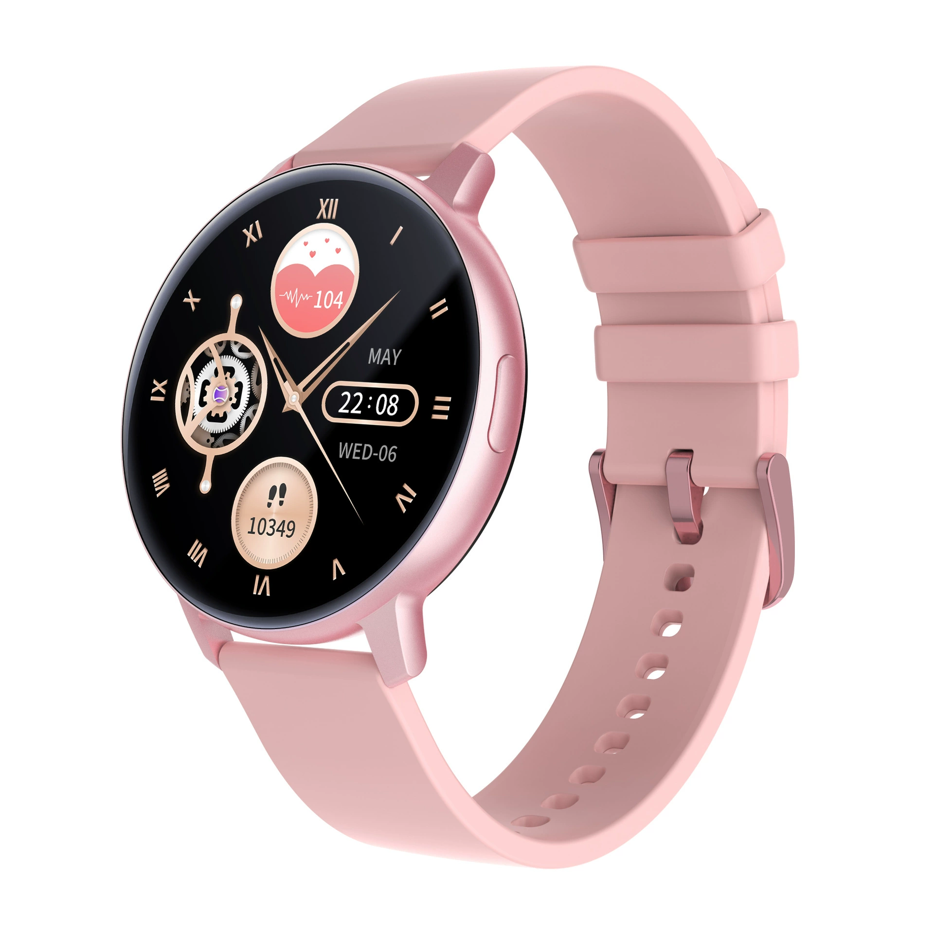 Браслет S48, Bluetooth, отслеживает пульс, измеряет давление