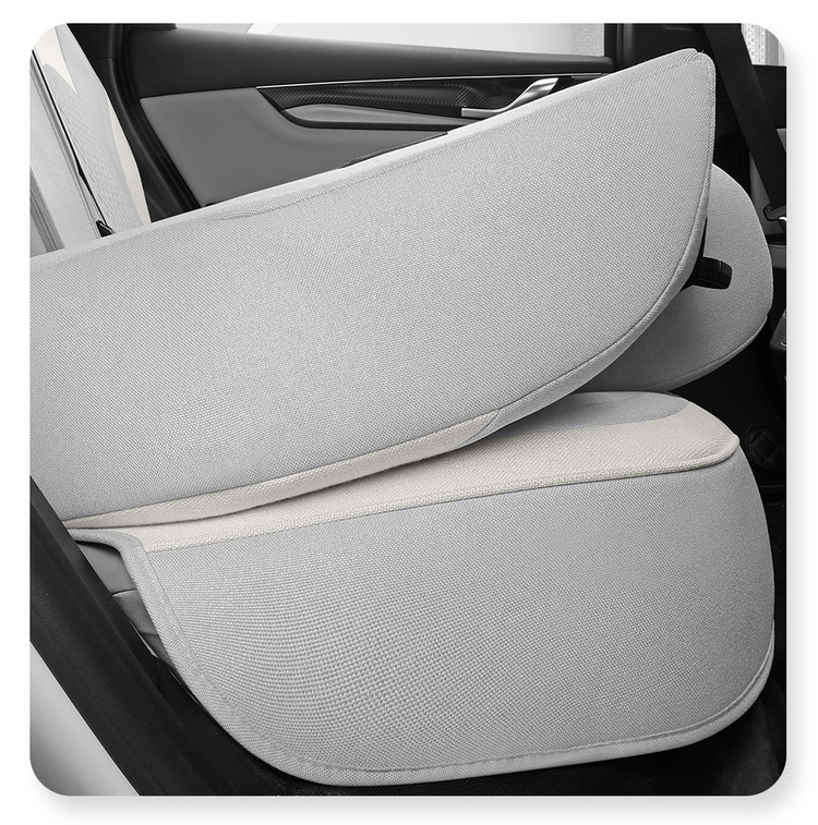 BYD Qin plus seat cover fully surrounded by cotton and linen four seasons cushion glory version cartoon rabbit breathable seat cover